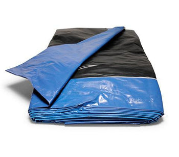 21' x 29' - Reused Vinyl Tarp (Black)